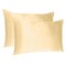 Homeroots 20 x 40 in. Pale Peach Dreamy Silky Satin King Size Pillowcases 387846 - alternate 7